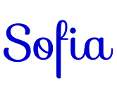 Sofia font
